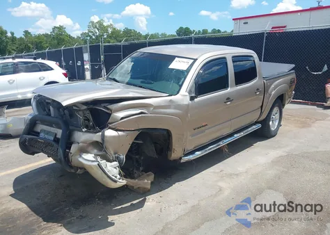 2006 Toyota Tacoma Double Cab из США, поврежденный, VIN 3TMLU42N26M003845